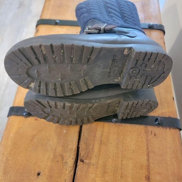 Sperry navy blue Walker fog waterproof boots size 7 - Picture 7 of 8